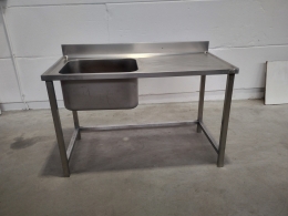 s/s sink with 1 tank left